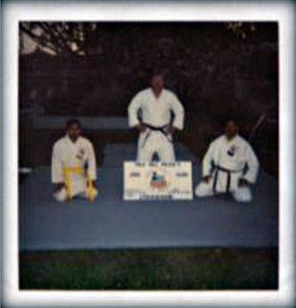 Kyoshi Sensei Edward E. Wilkes promotion to Nidan 1982