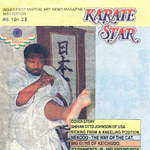 Karate Star Magazine, Cover Story: Shihan Otto Johnson Kicking From a Kneeling Position