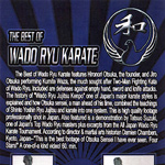 The Best of Wado Ryu Karate, video cover, front