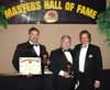 From left to right: Renshi Gregory P. Negron, Doshu Edward E. Wilkes, and Sensei Bob Wall